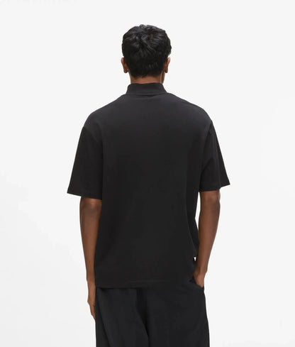 Mock-neck T-shirt