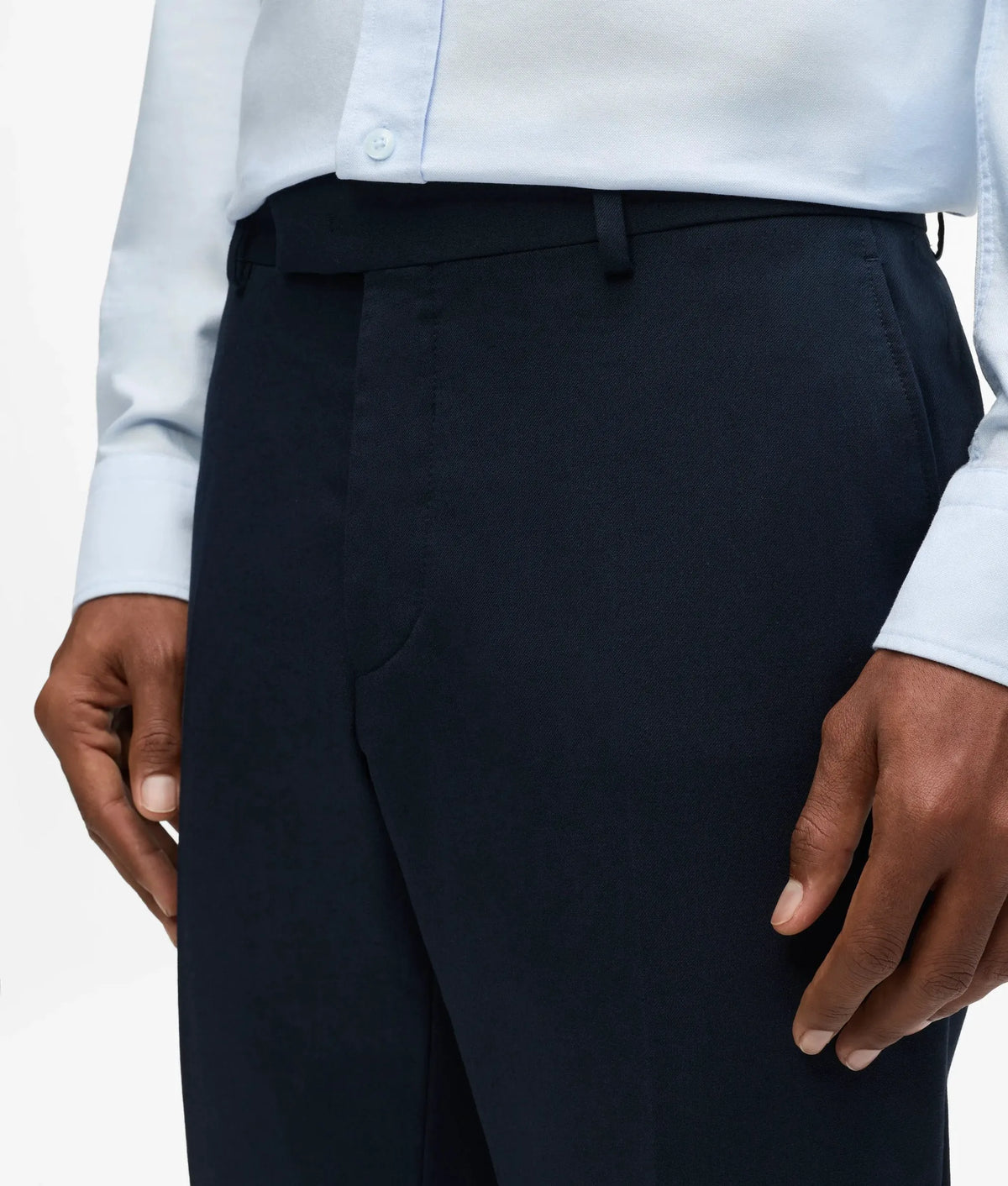 Modern-fit tailored pants
