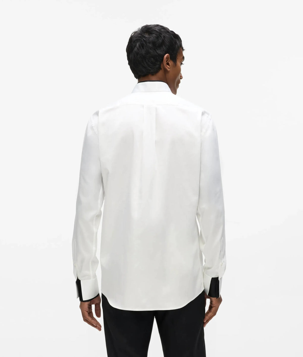 Contrast detail shirt