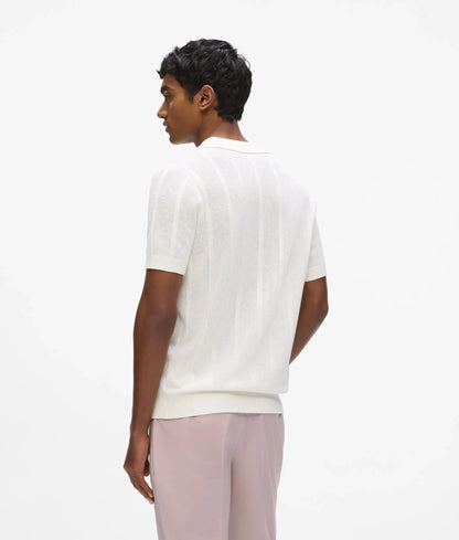 Short‑sleeved knit shirt