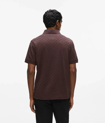 Monogram polo shirt