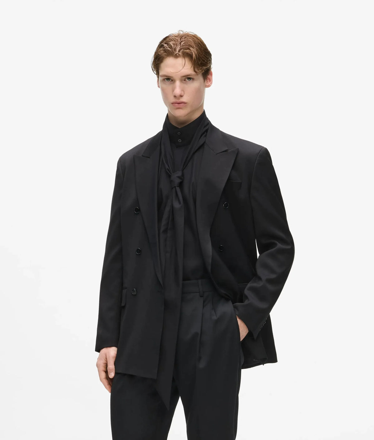 KL Studio double-breasted suit jacket