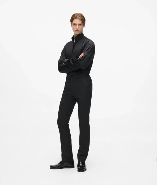 KL Studio regular-fit wool suit pants