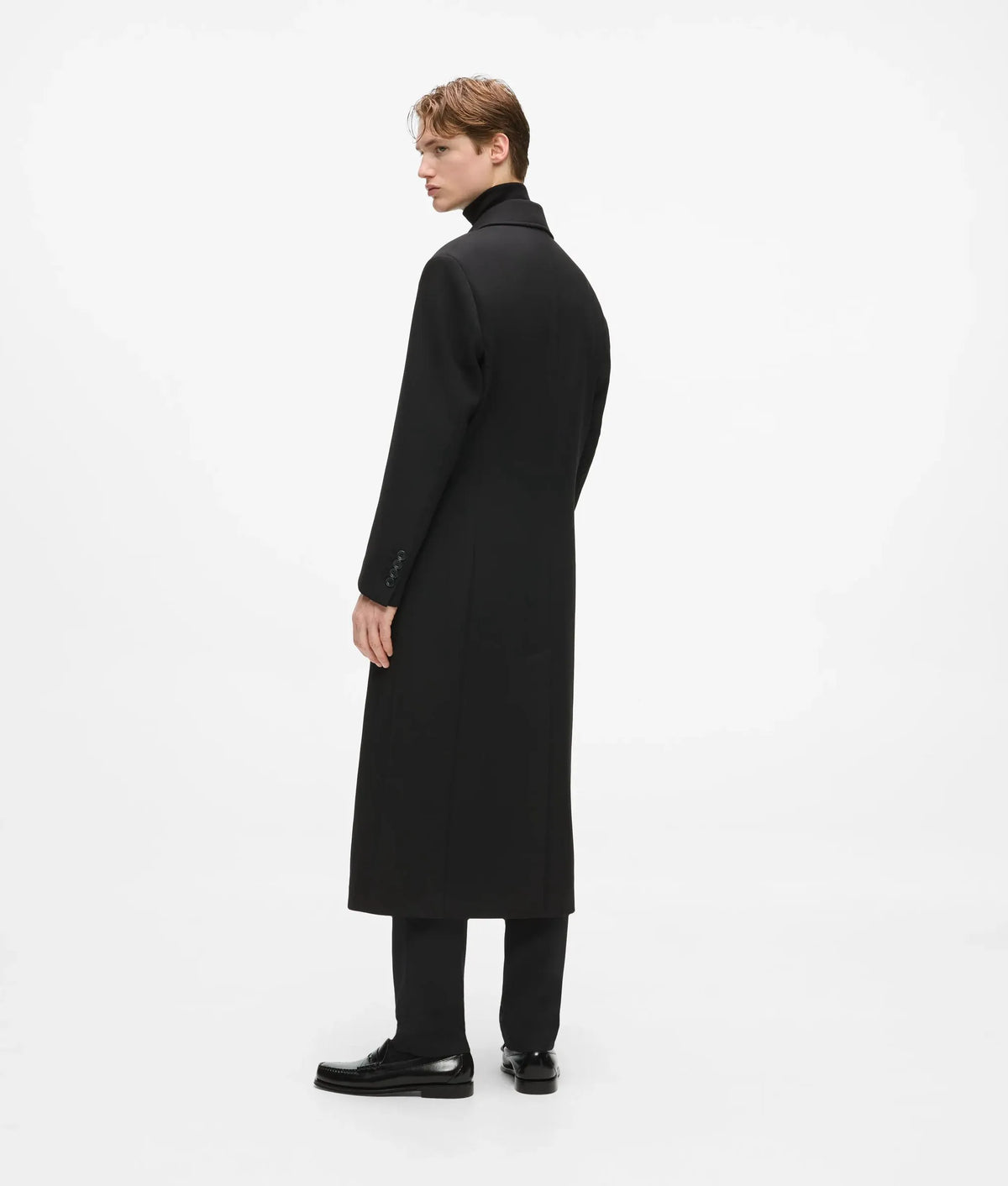 KL Studio longline wool coat