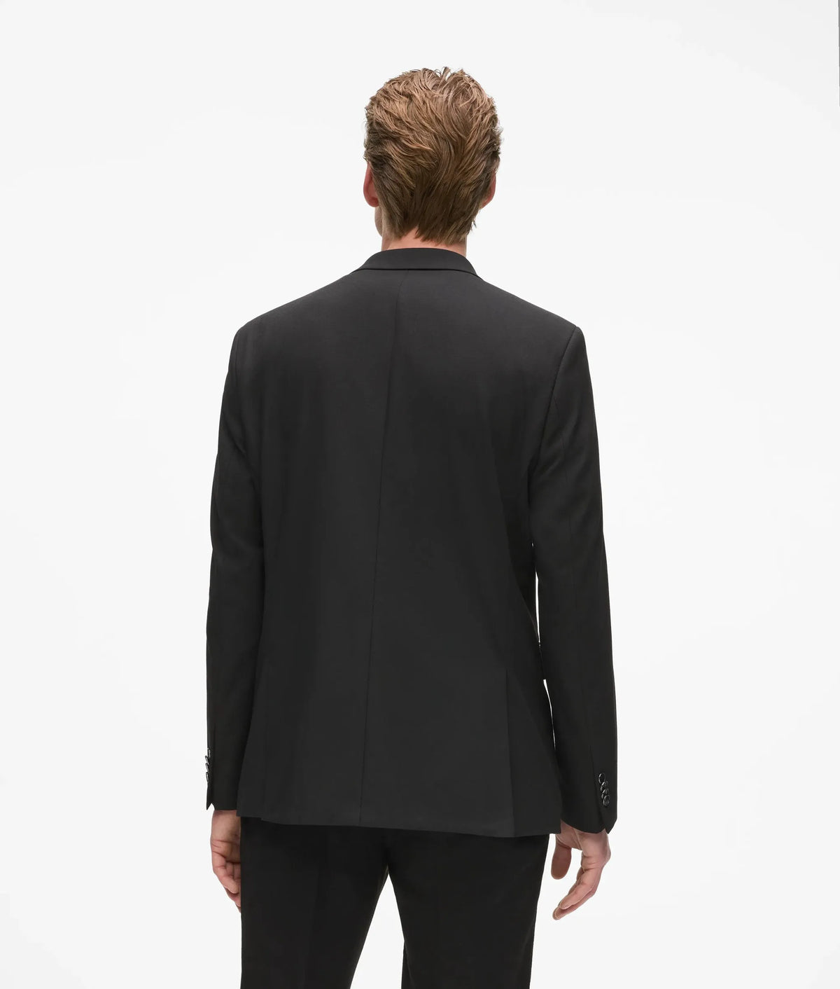 Slim-fit Monogram pin suit jacket