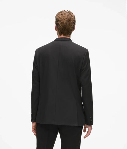 Slim-fit Monogram pin suit jacket