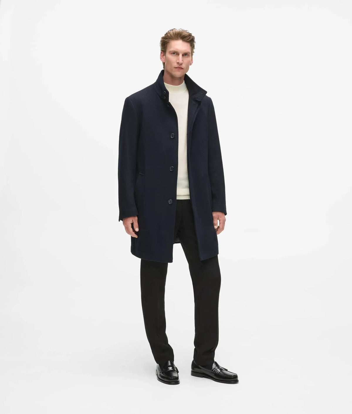 High-stand collar coat
