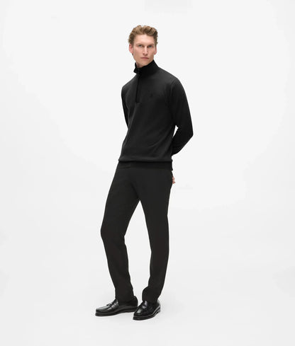 Wool half-zip sweater