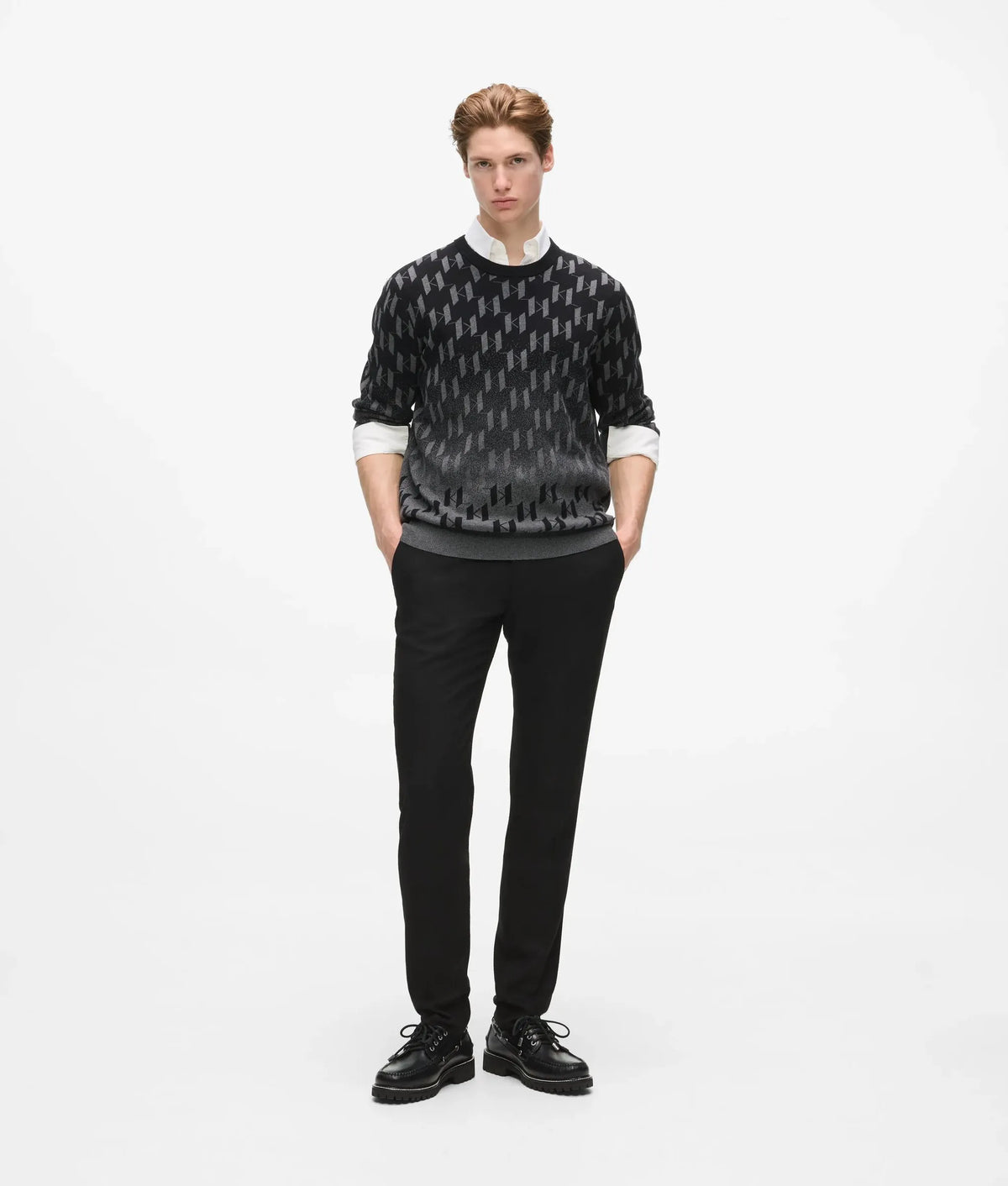 Gradient Monogram sweater
