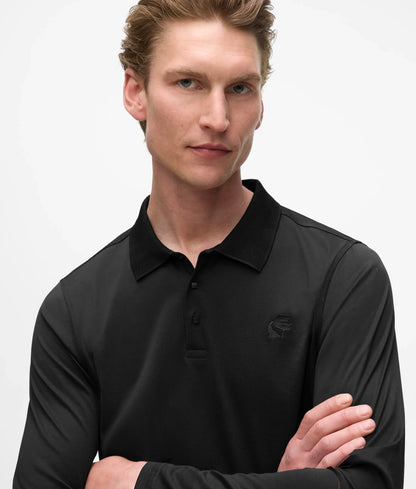 Kameo long-sleeved polo shirt