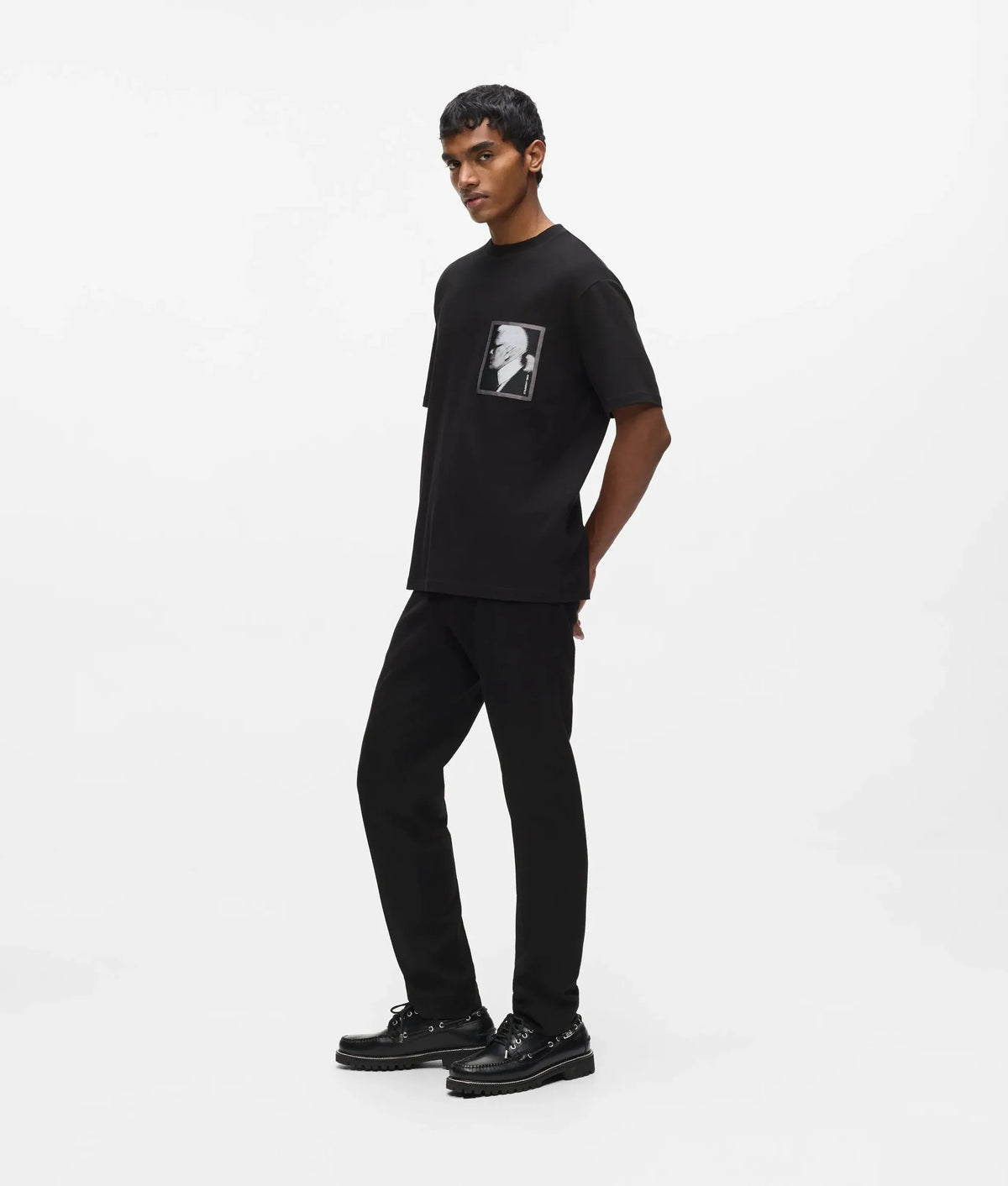 Relaxed-fit Karl portrait T-shirt