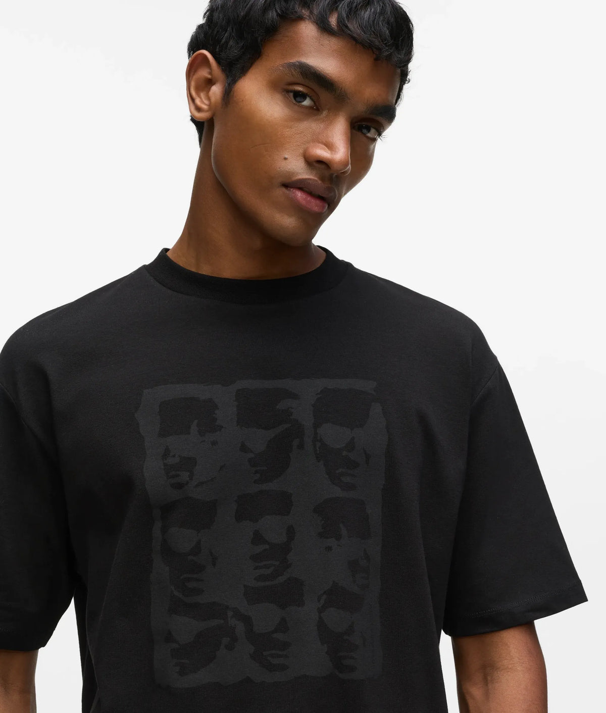 Relaxed-fit Karl sketch T-shirt