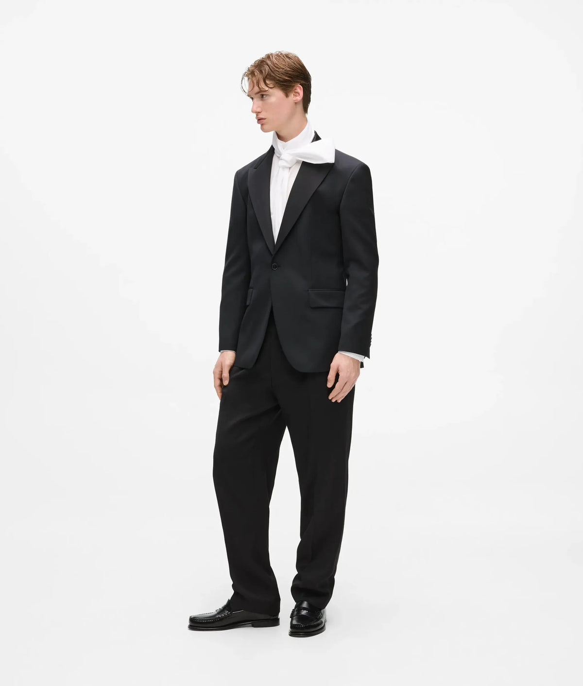 KL Studio tie-neck shirt