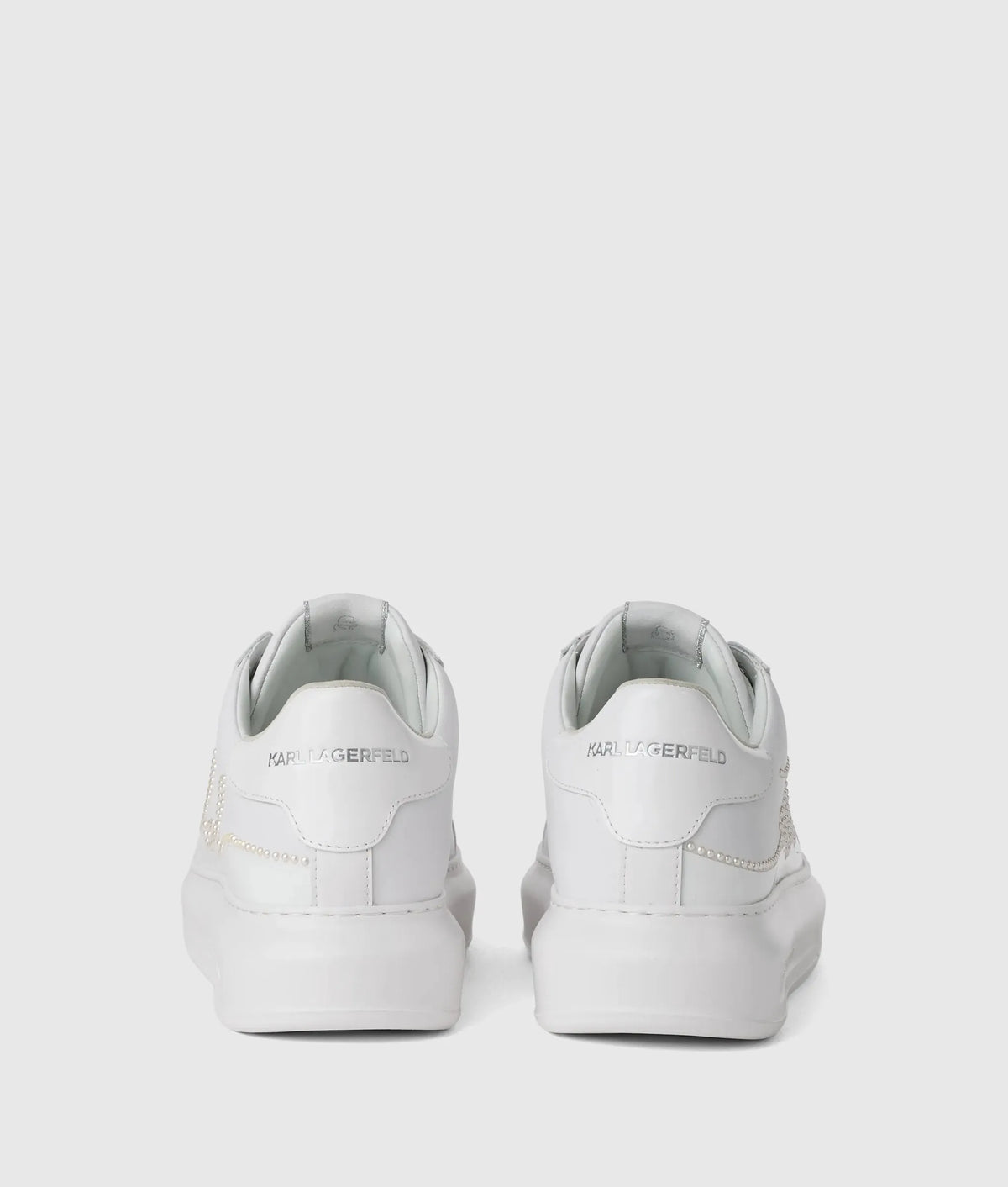 Kapri faux-pearl Signature sneakers