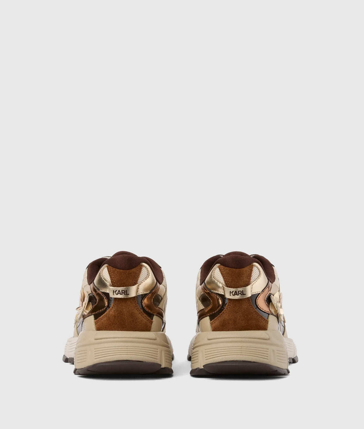 Orion flora trim sneakers