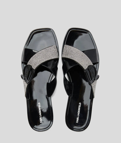 Ikon NFT Jelly rhinestone sandals