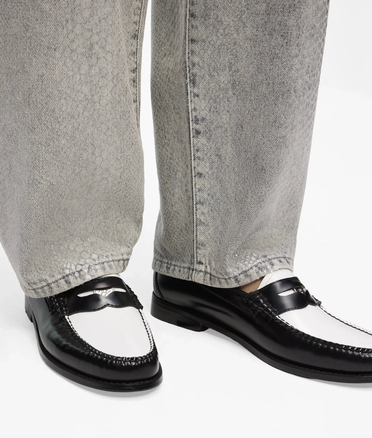 KL x G.H.BASS penny loafers