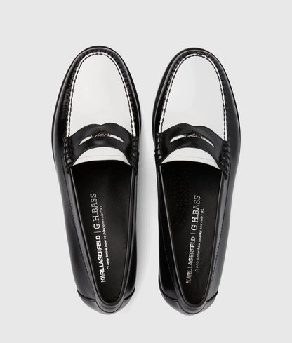 KL x G.H.BASS penny loafers