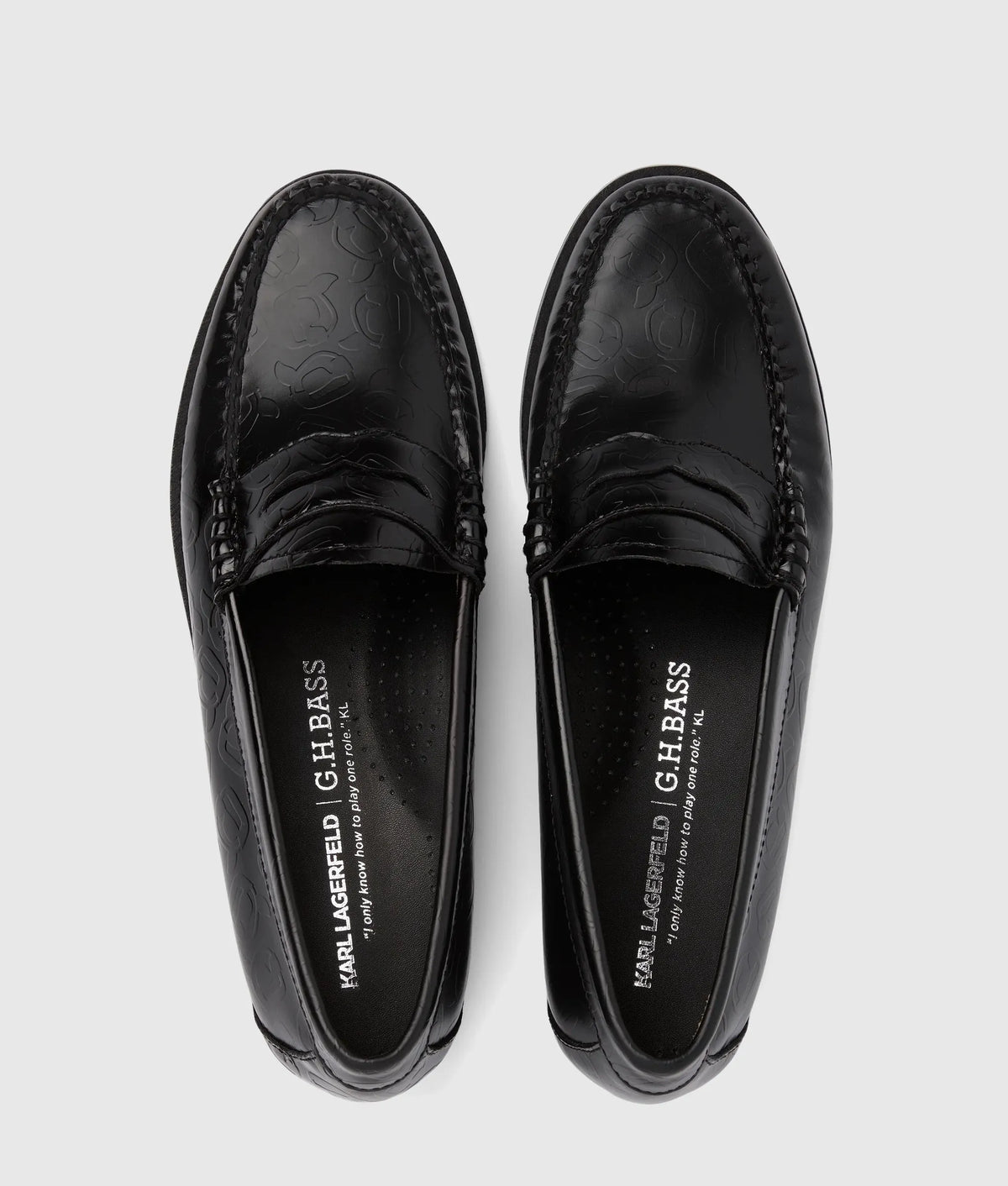 KL X G.H.BASS Ikon NFT loafers
