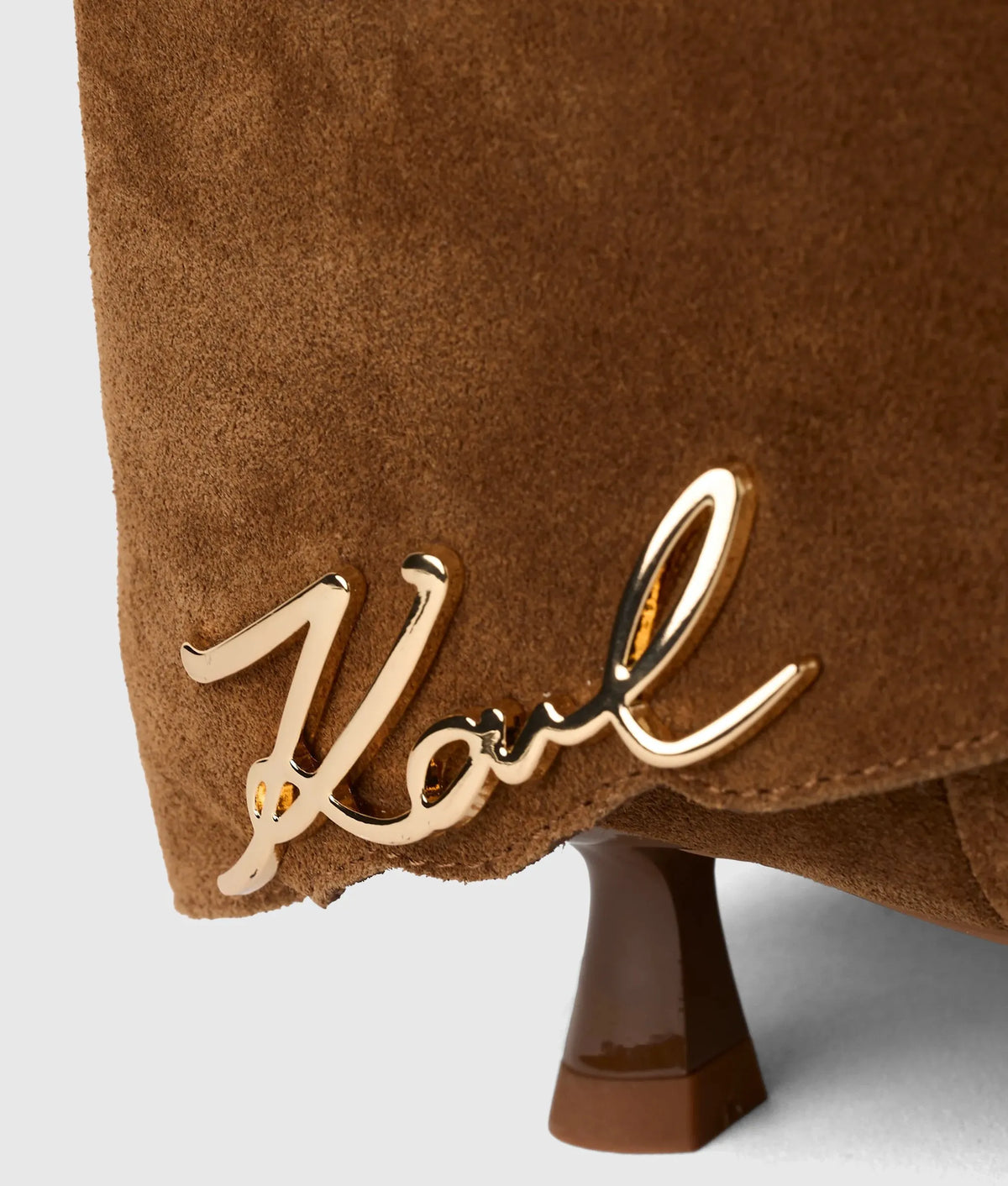Pasha fold-down suede ankle boots