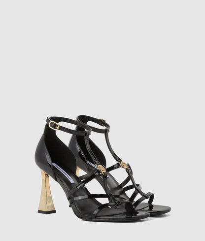 Debutante strap heeled sandals
