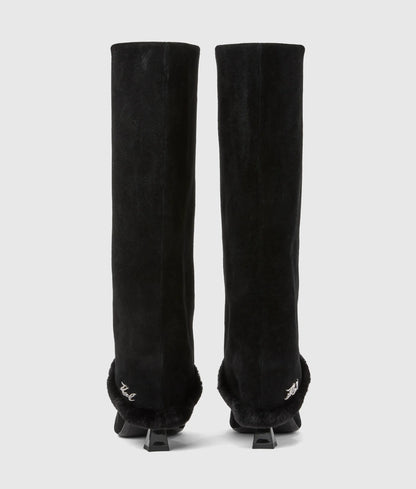 Debutante high fold-down boots