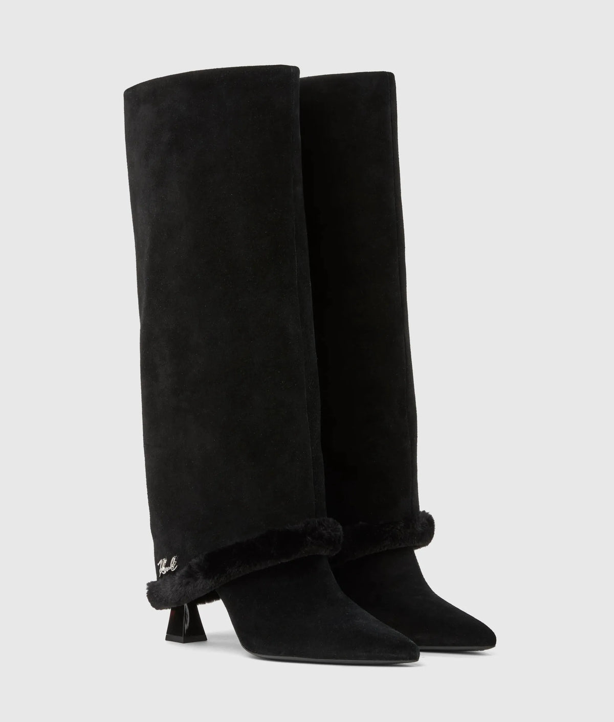 Debutante high fold-down boots