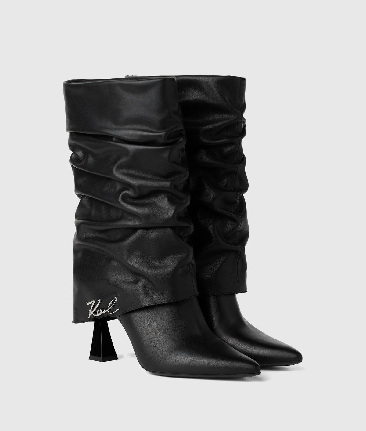 Debutante midi slouch boots