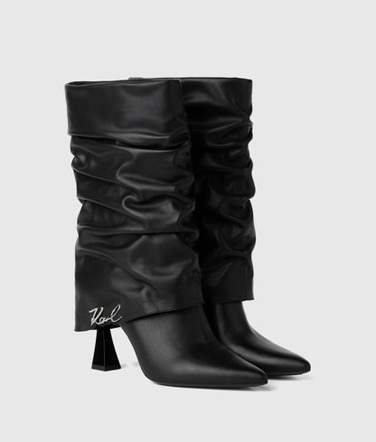 Debutante midi slouch boots