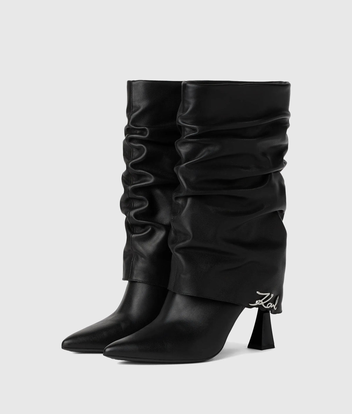 Debutante midi slouch boots