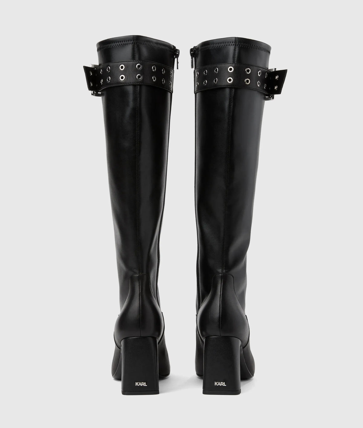 Kati knee-high buckle boots