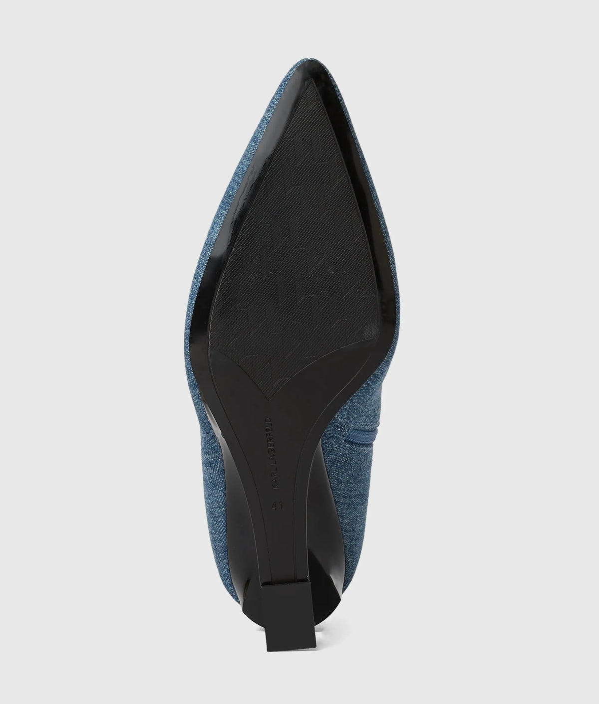 Waverely denim midi boots