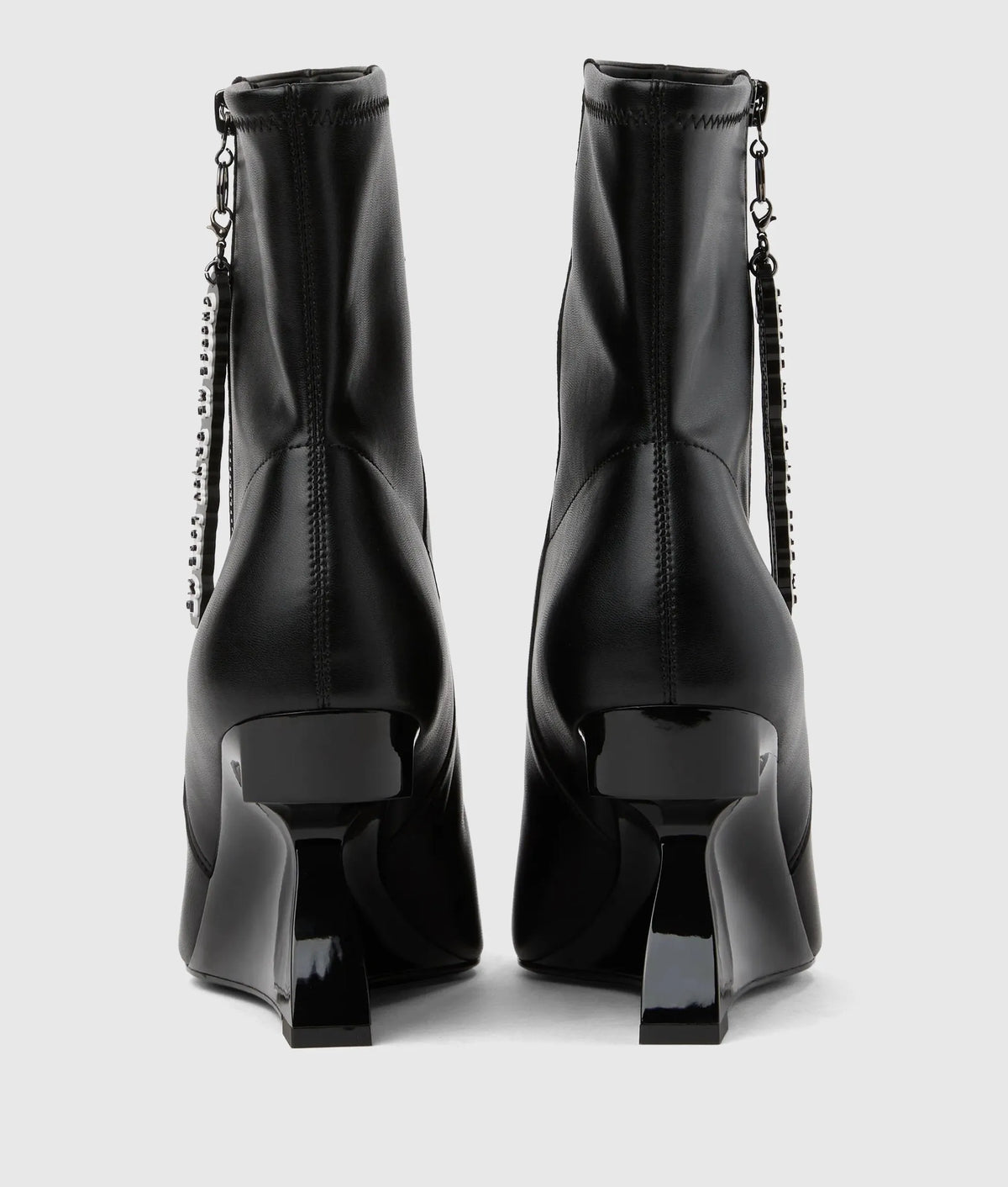 KLJ X Pietro Terzini Waverly midi zip boots