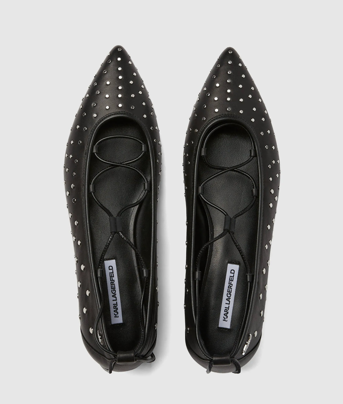 Kerrie ballerina long lace flats