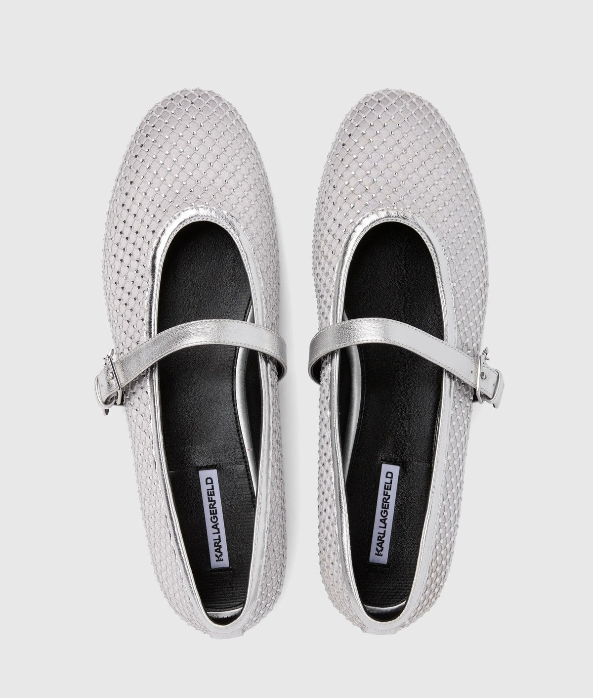 Karo gemstone mesh Mary Janes