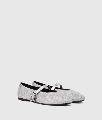 Karo gemstone mesh Mary Janes