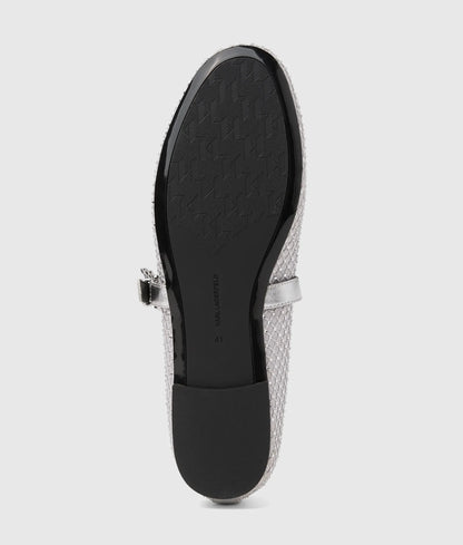 Karo gemstone mesh Mary Janes