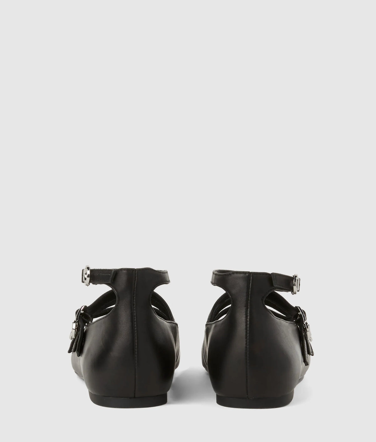 Konnie four-strap flats