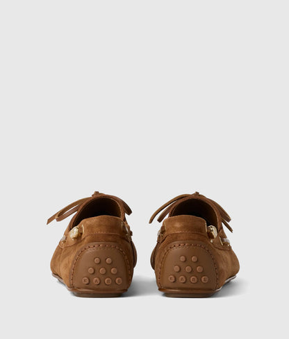 Ariella suede boat shoes