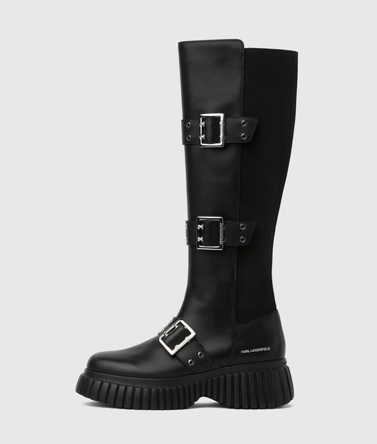 Kreeper wedge tri-buckle boots