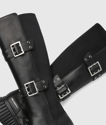 Kreeper wedge tri-buckle boots