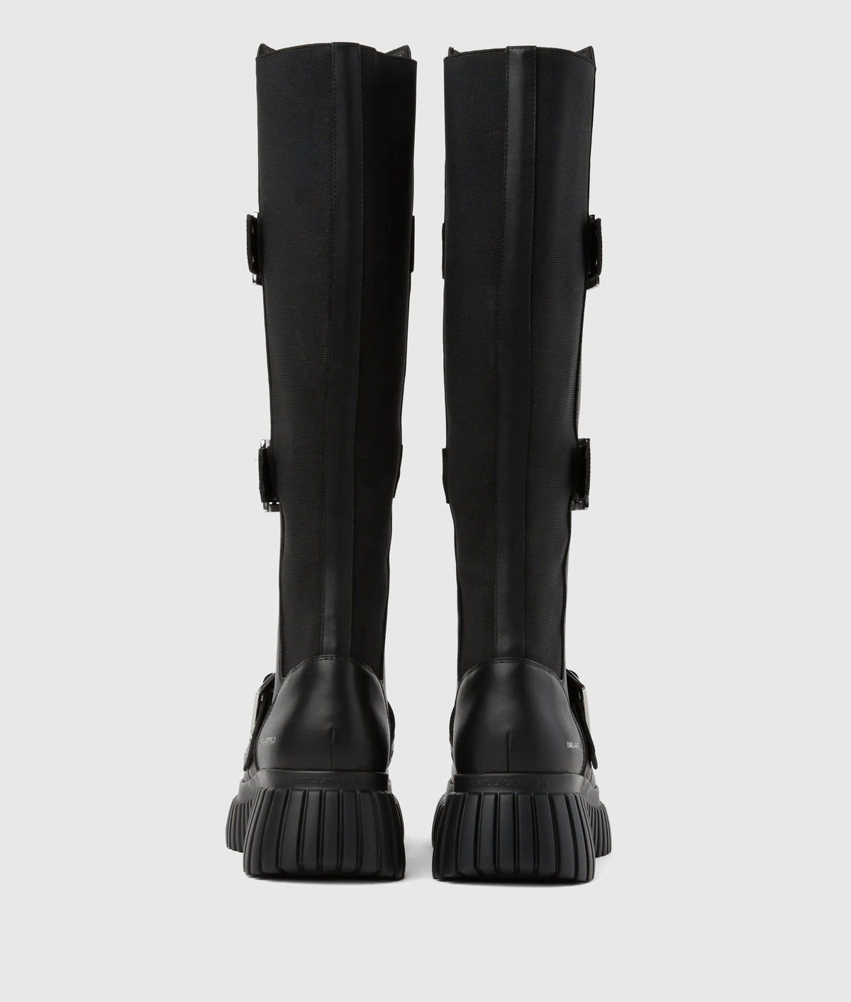 Kreeper wedge tri-buckle boots