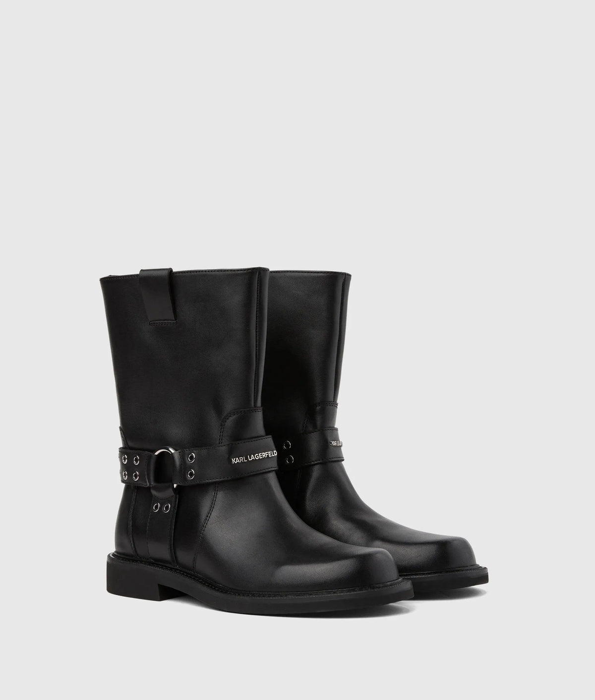 Sadie studded harness boots